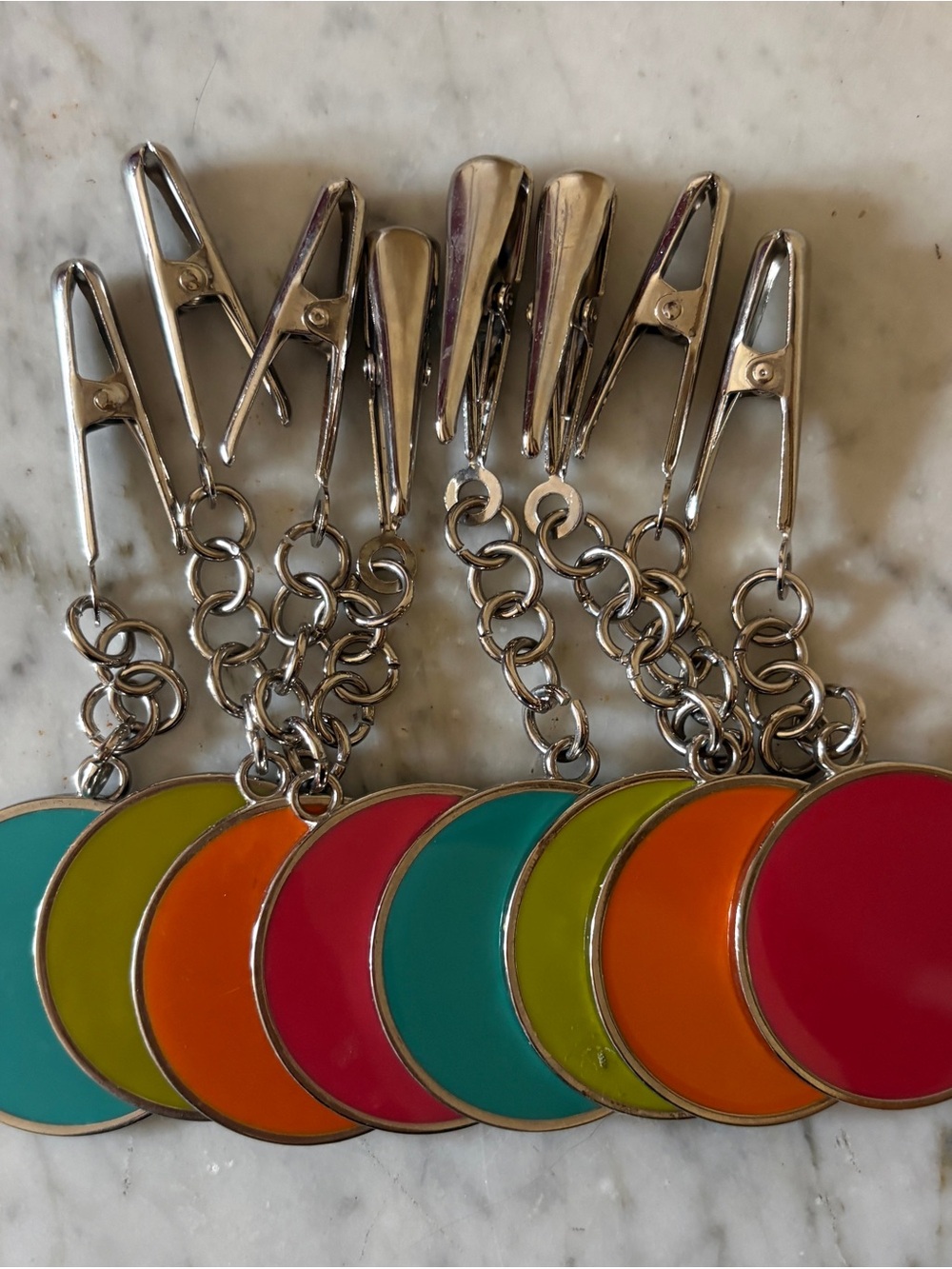Set of Vintage Tablecloth Weights